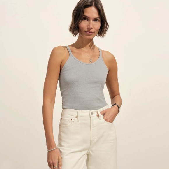 Buck Mason Light Gray Tank Top - Picture 4 of 4